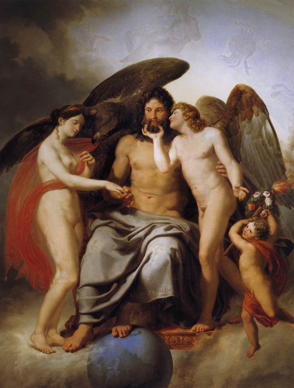 De bruiloft van cupido en psyche