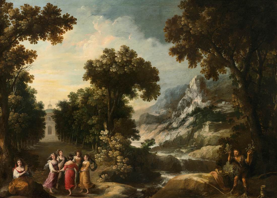 Nymphs Turning the Apulian Shepherd into an Olive Tree