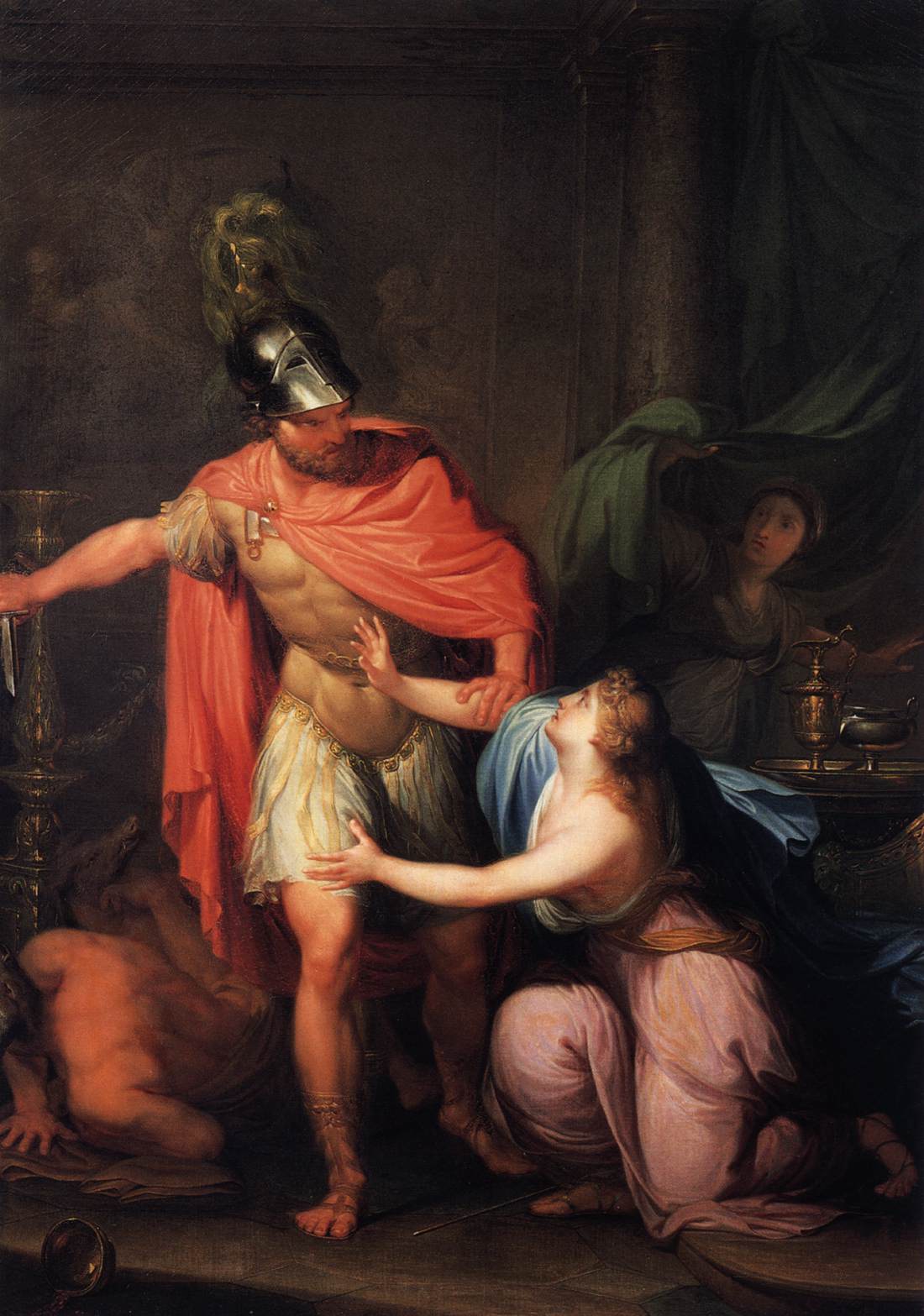 Odysseus mit Circe