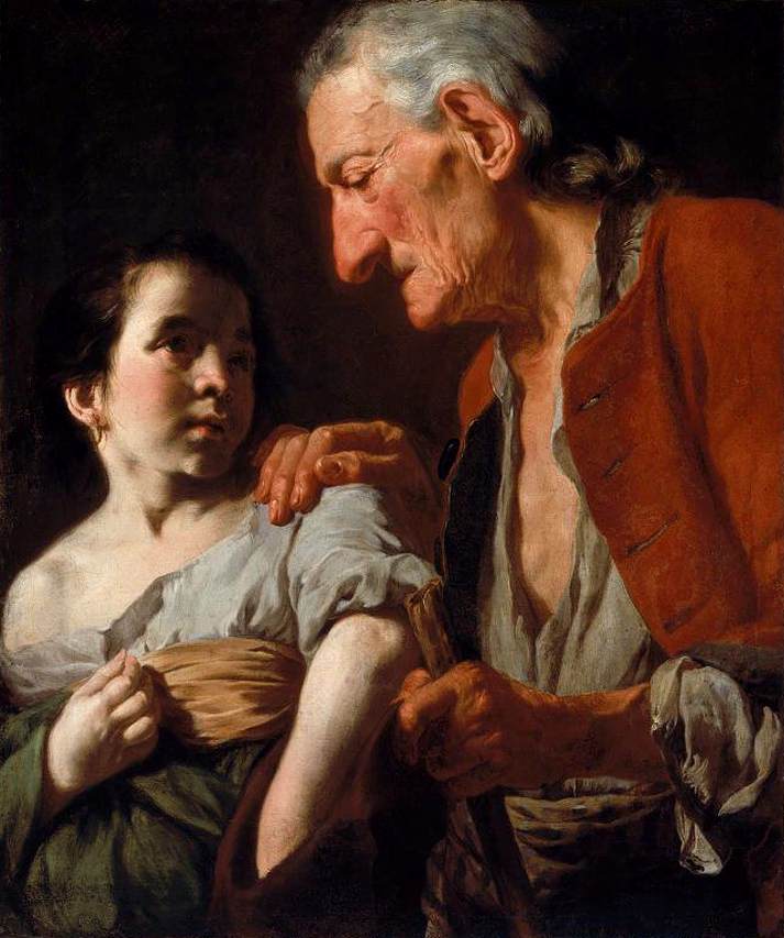 old man and a child