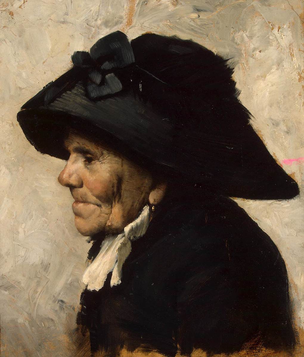 Study of the Head of an Old Woman