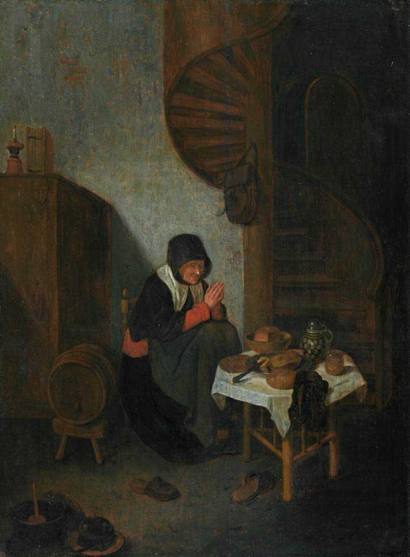 Old Woman in an Interior