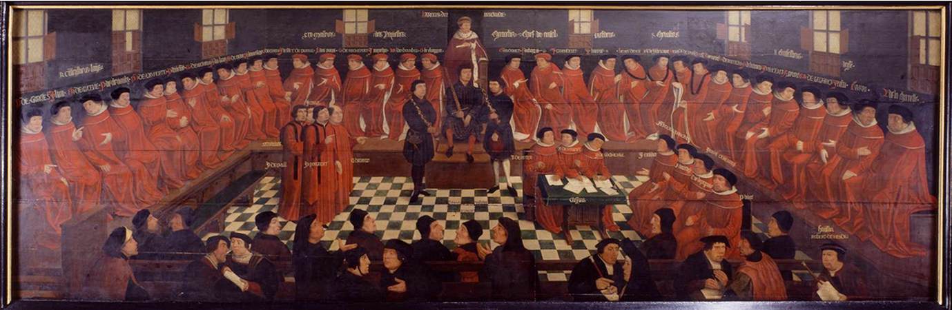 Opening session of the Parliament of Burgundy