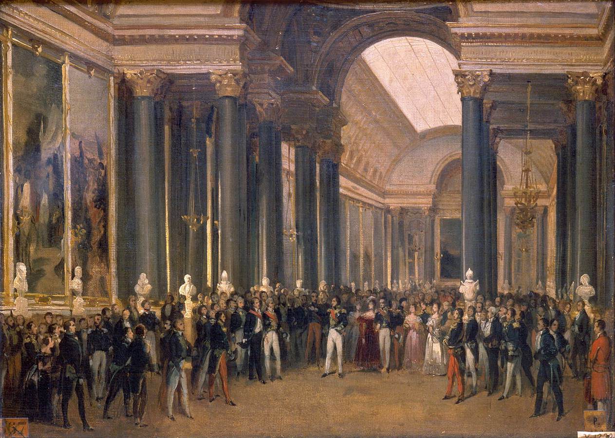 Louis-Felipe Abriendo La Galerie Des Batailles, 10 de Junio de 1837