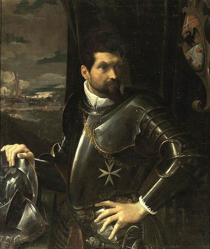 Portrait de Carlo Alberto Rati Opizzoni en armure