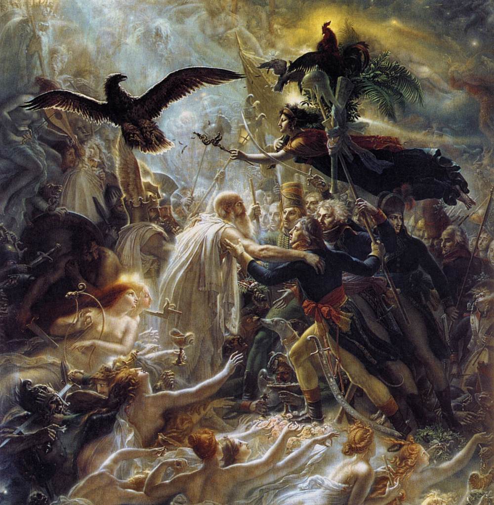 Ossian Receives The Ghosts of French Heroes