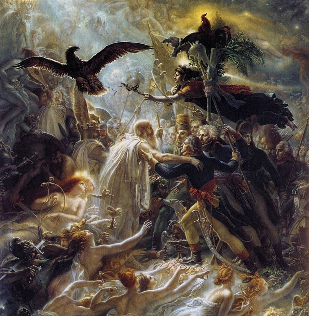 Ossian Recebe Os Fantasmas dos Heróis Franceses 