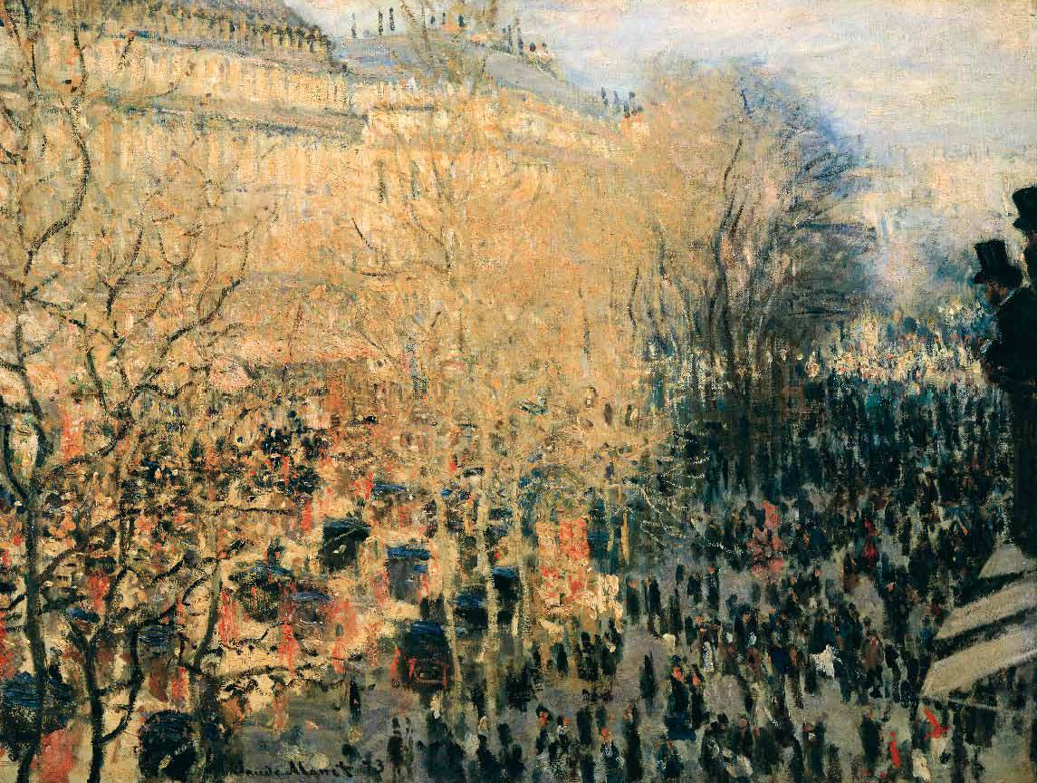 Boulevard Des Capucines in Paris