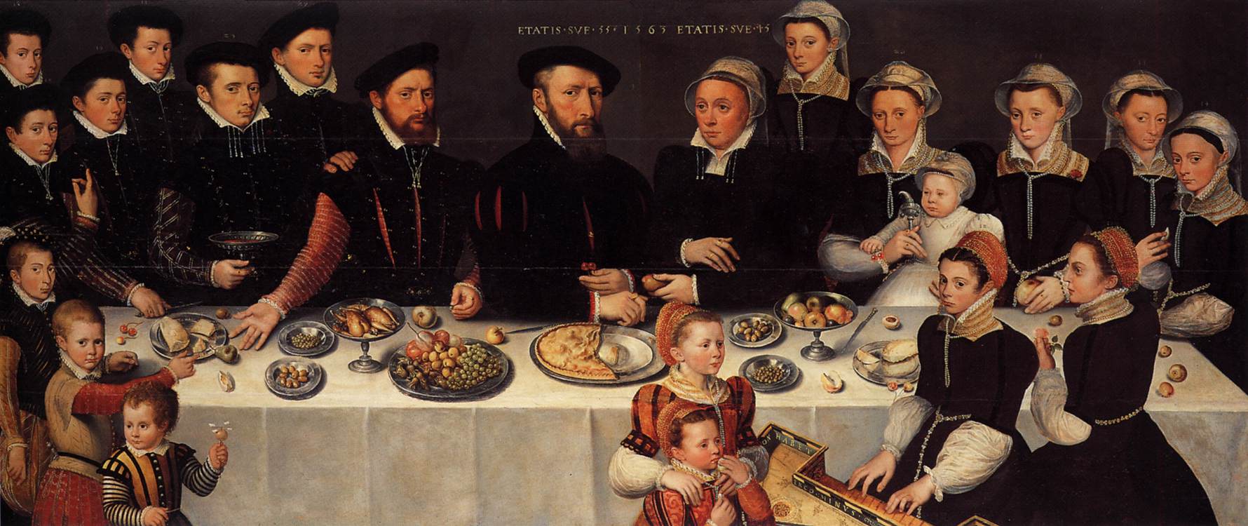 Portrait of The Moucheron Family