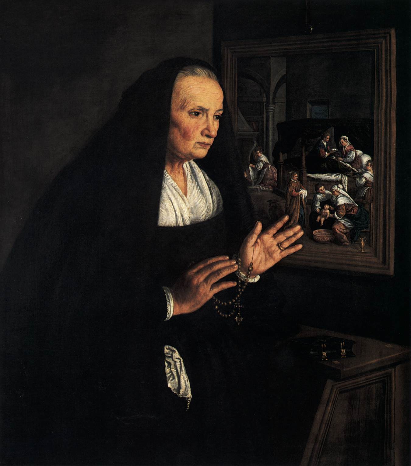 Portrait of a Widow in Her Devotions