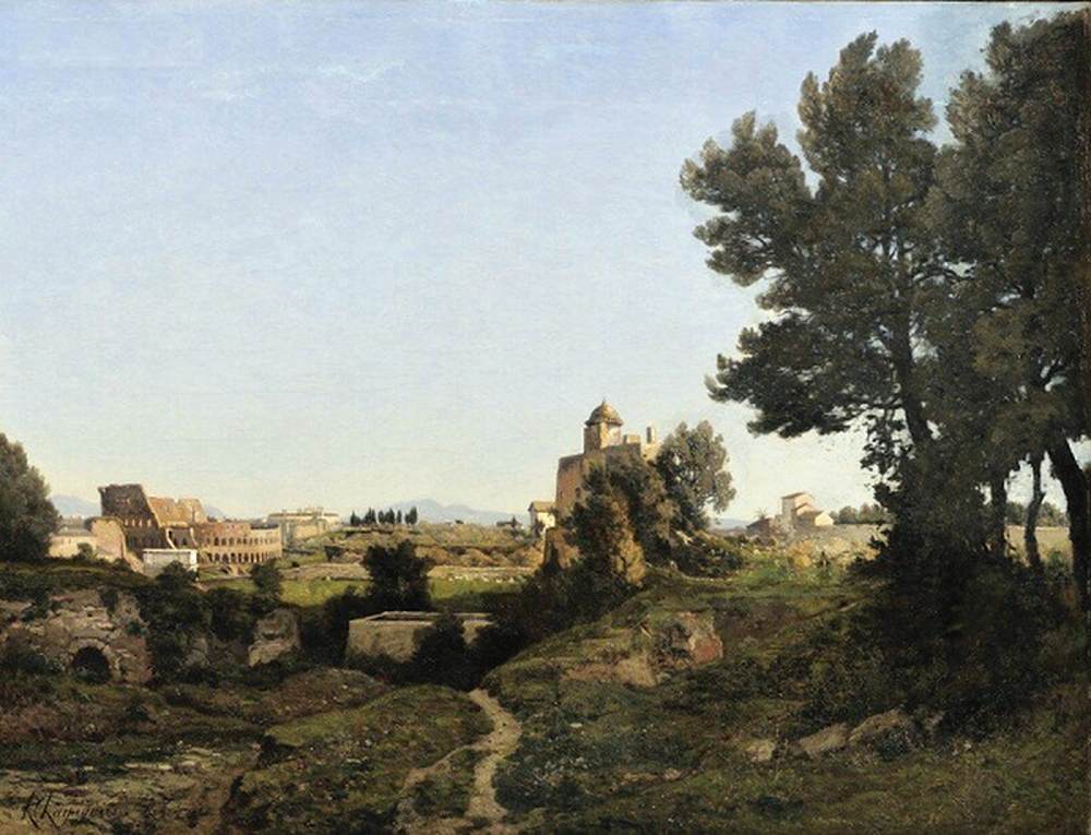 Rome, View of the Palatine Hill