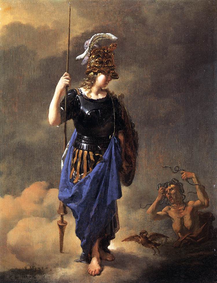 Pallas Athena Visits Invidia