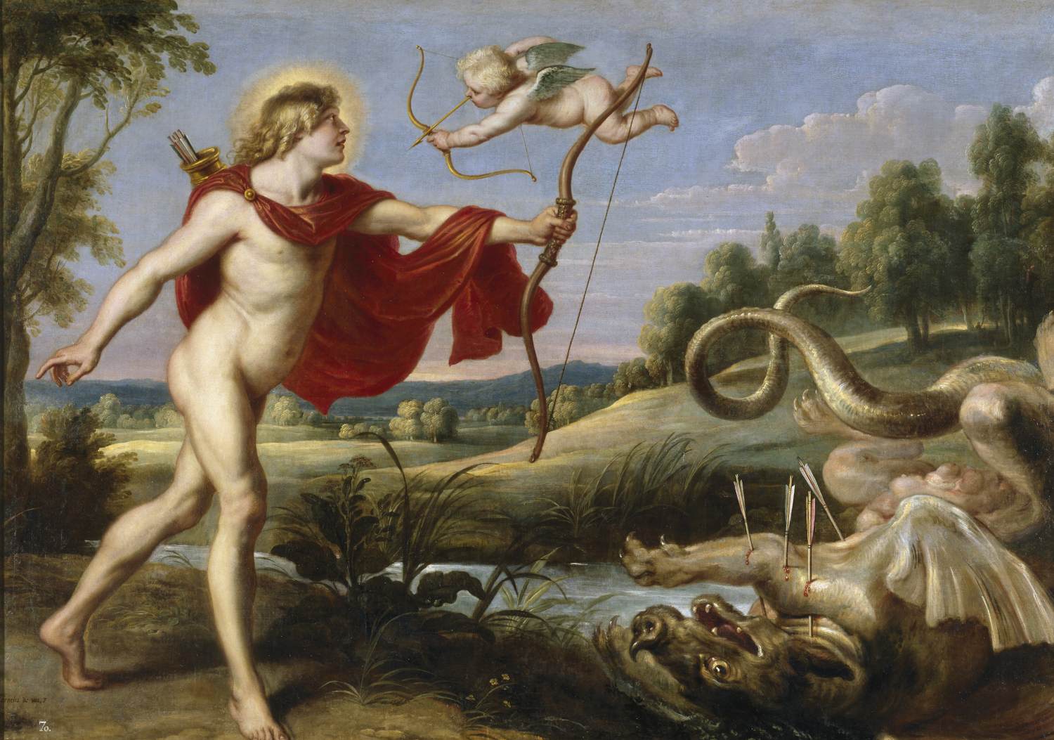 Apollo und der Python