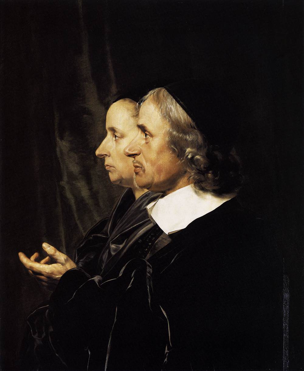 Portret van de ouders van de kunstenaar