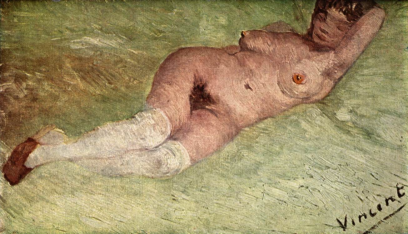 Femme nue allongée