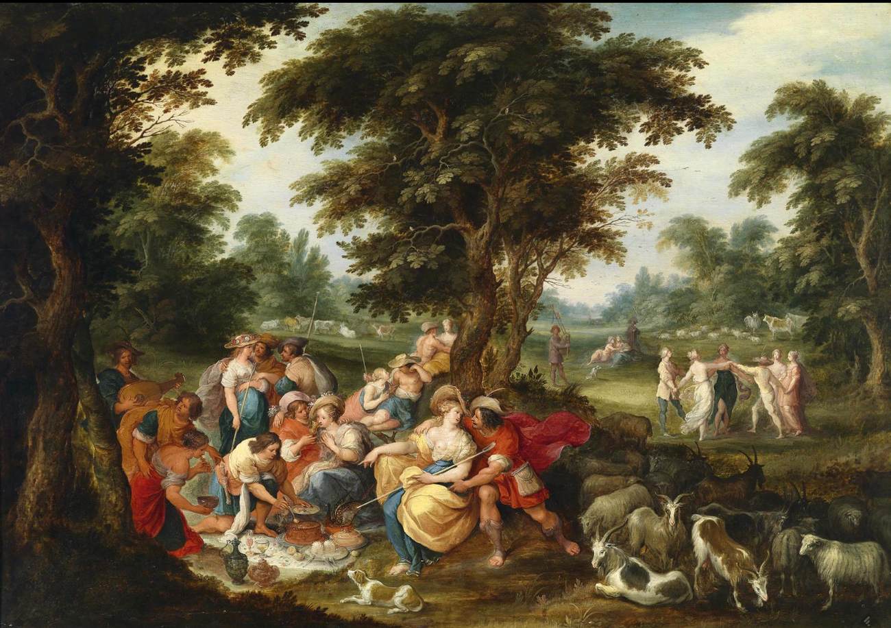 Arcadia: un paysage pastoral