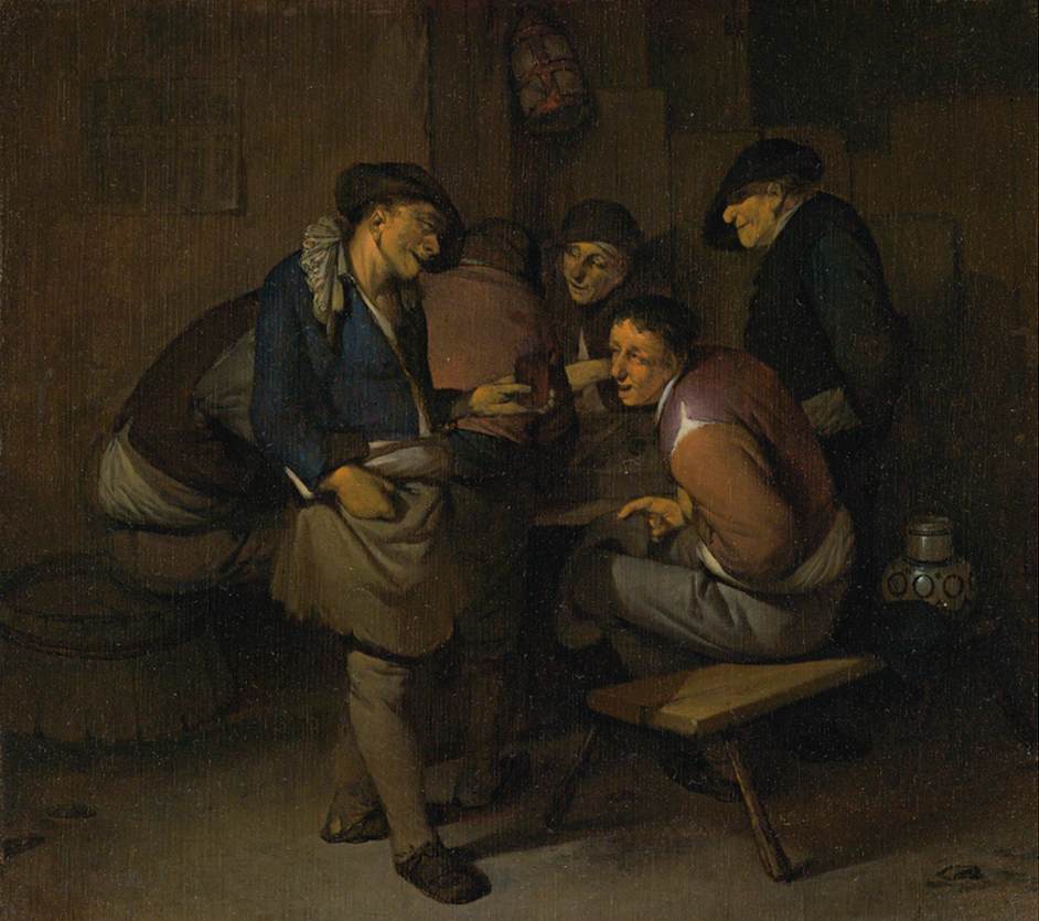 Peasants in an Interior