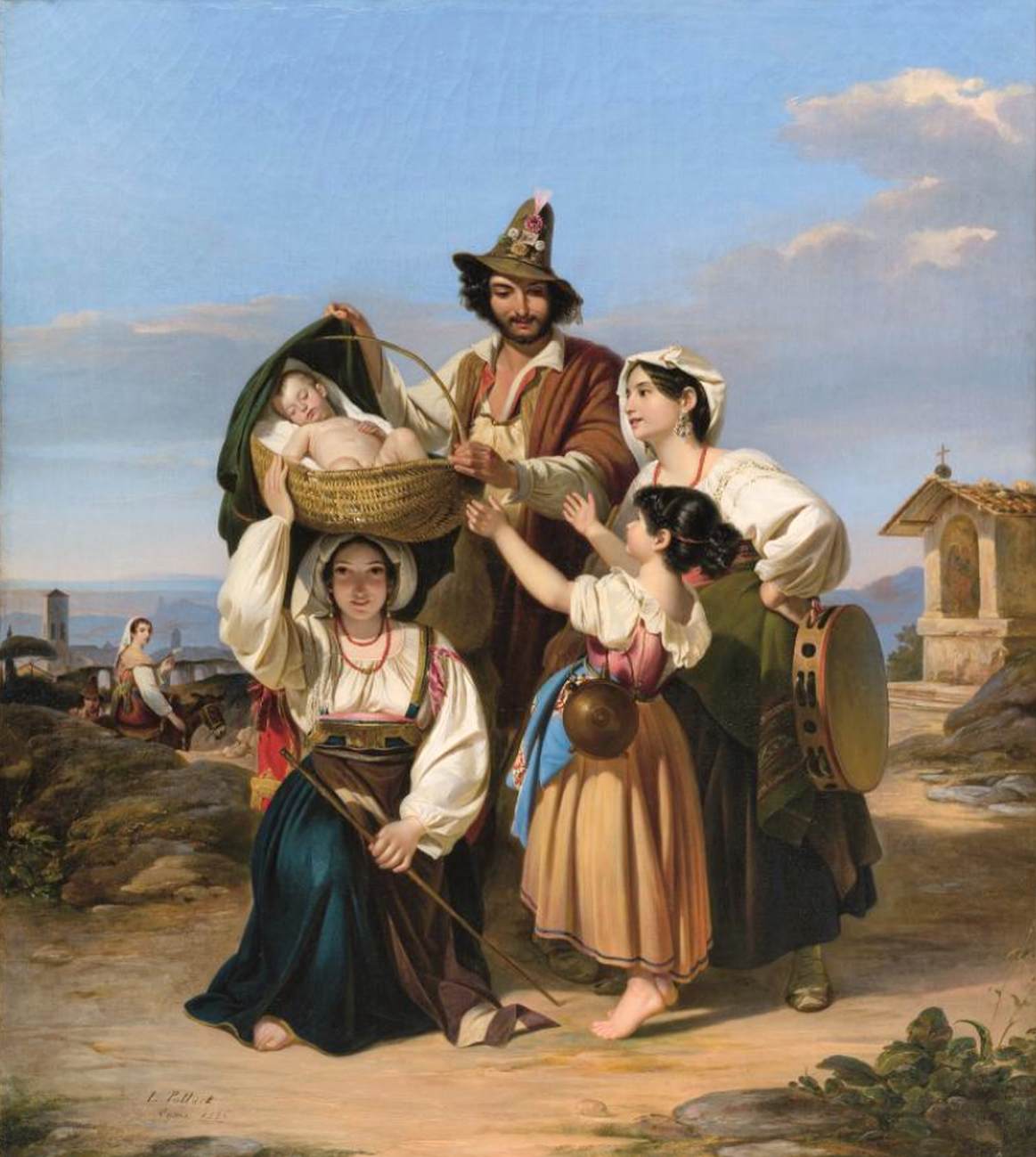 família camponesa romana