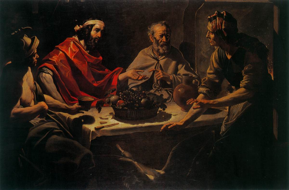 Philemon and Baucis Entertaining Jupiter and Mercury