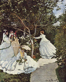 pintura Mujeres en el Jardín- Claude Monet