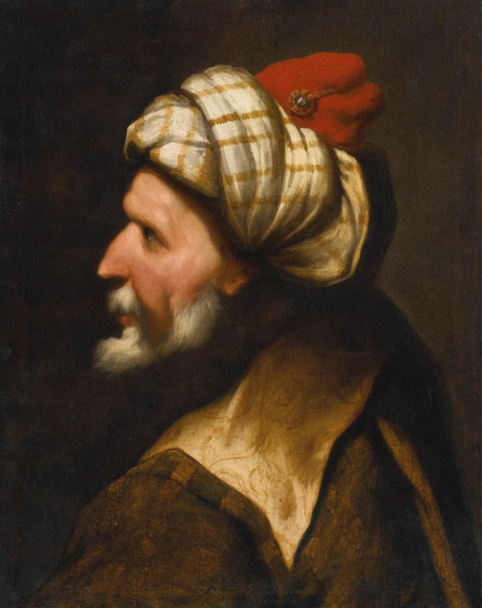 Profilo di un pirata di Barbary