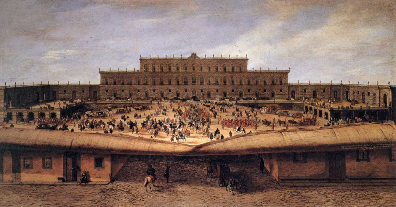 View of the Pitti Palace