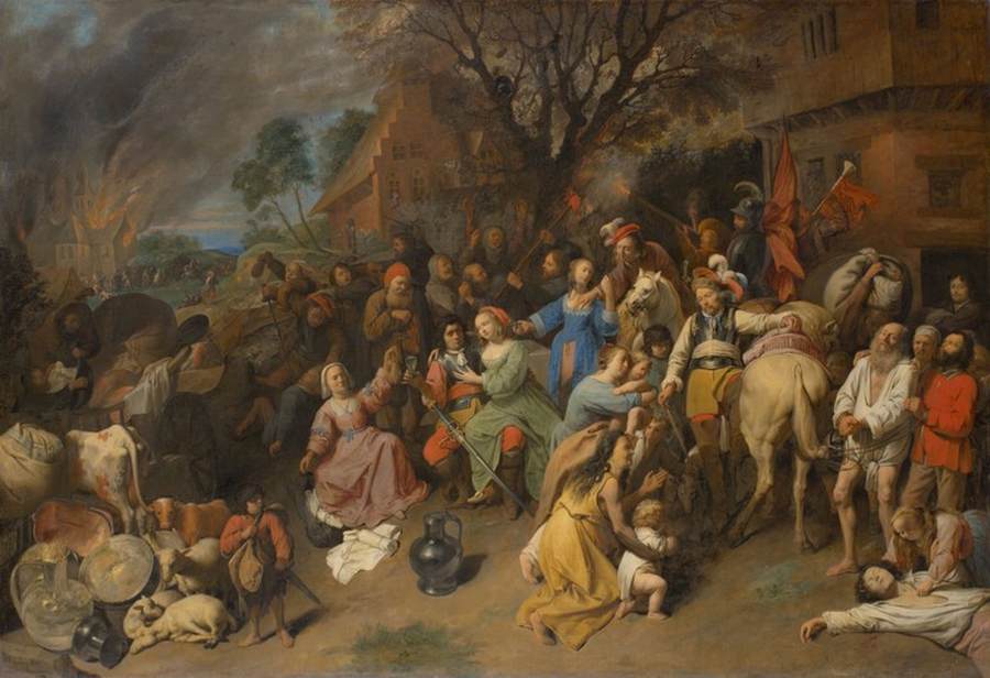 Suffering of the Peasants (Looting)