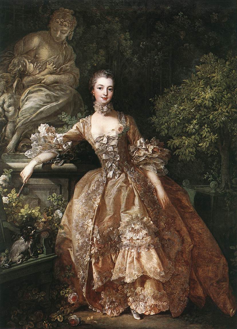 Retrato de Marquise de Pompadour