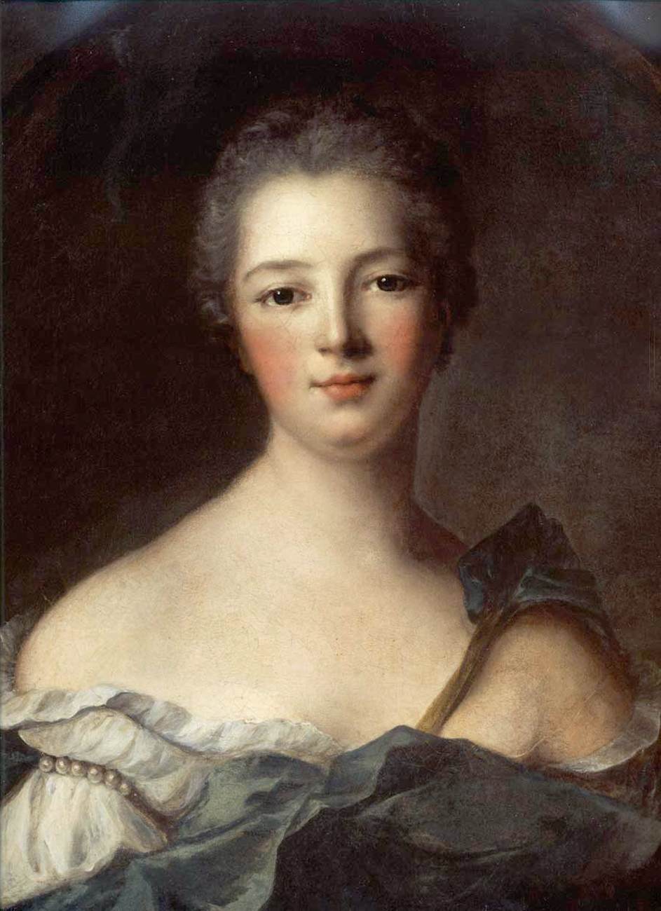 Retrato da Marquesa de Pompadour 