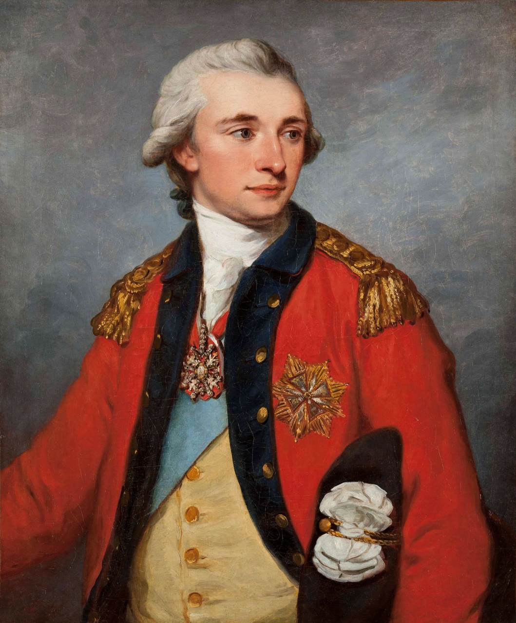 Prins Stanislaus poniatowski porträtt