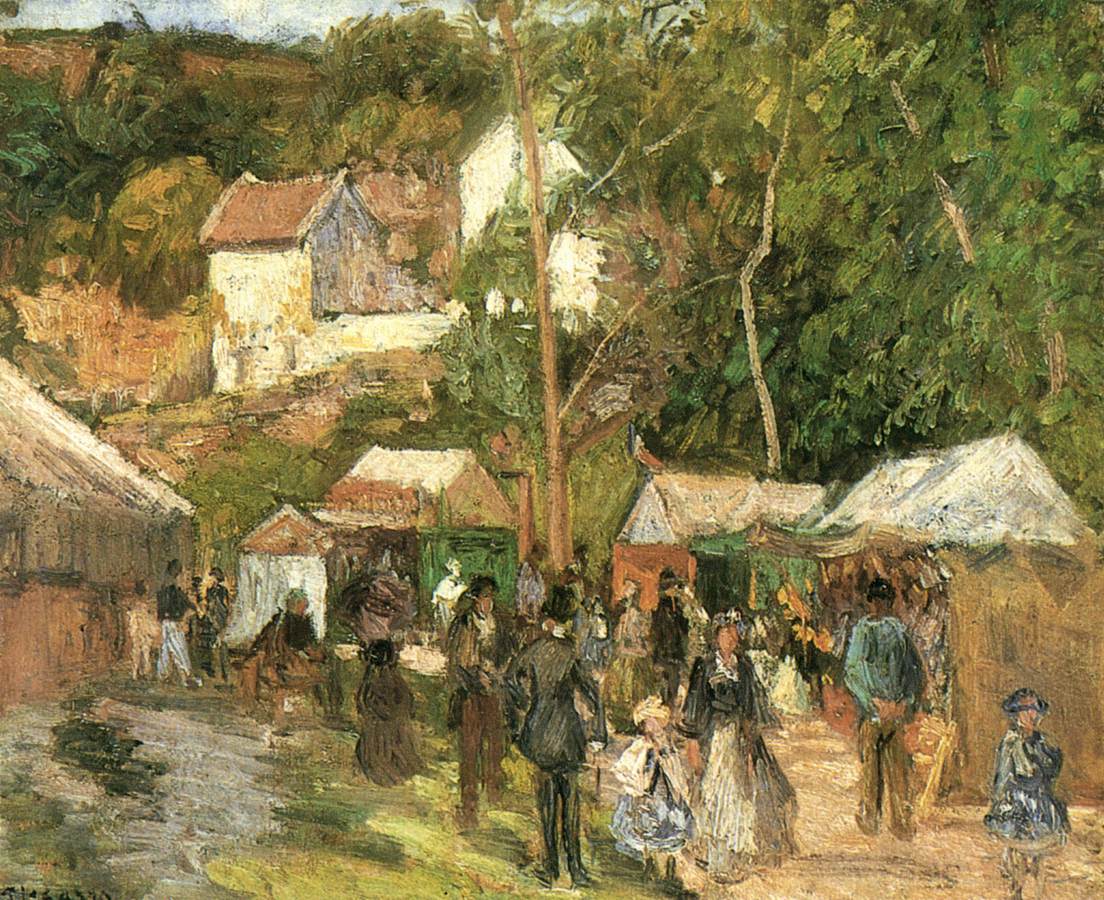 Fair at La Hermitage Near Pontoise