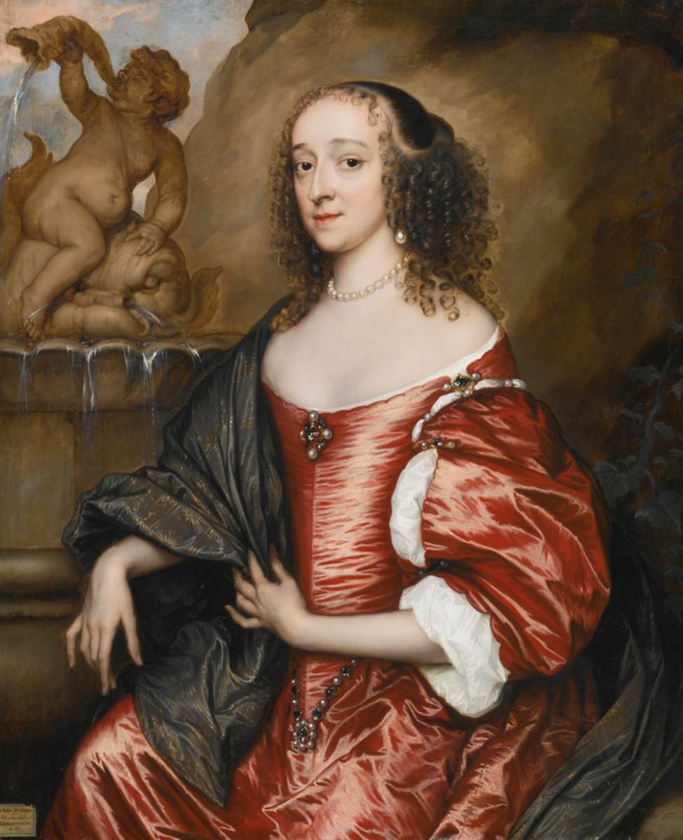 Portræt af Amalia von Hesse-Kassel