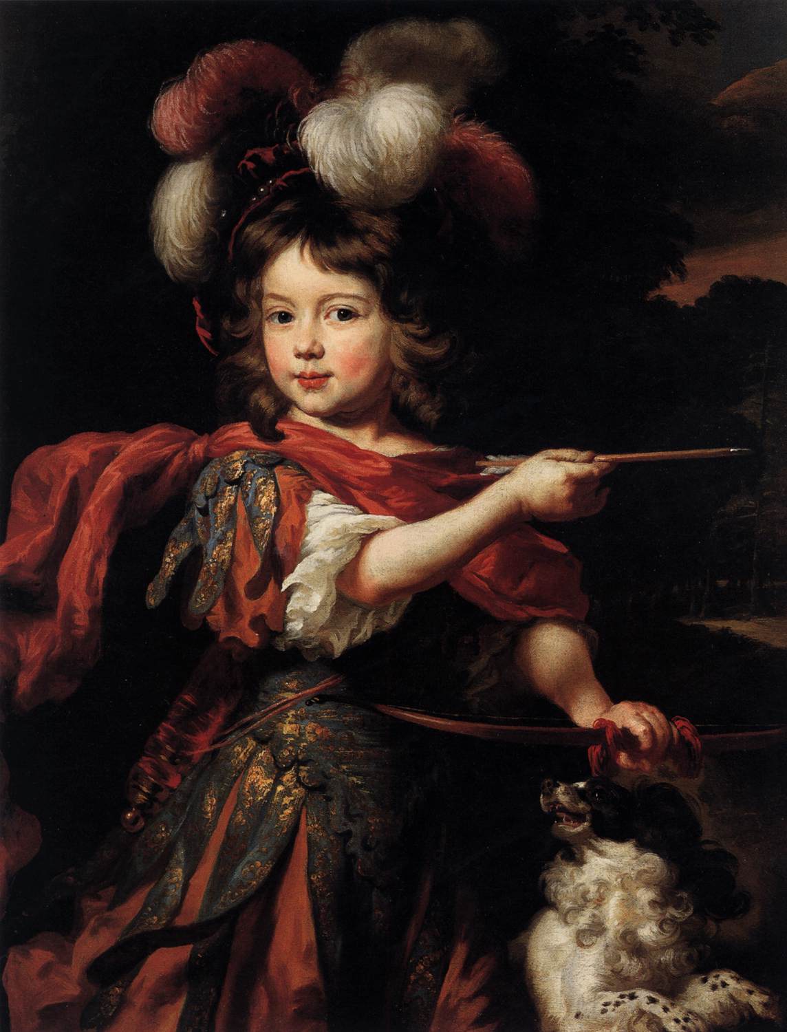 Portrait of a Child as Adonis