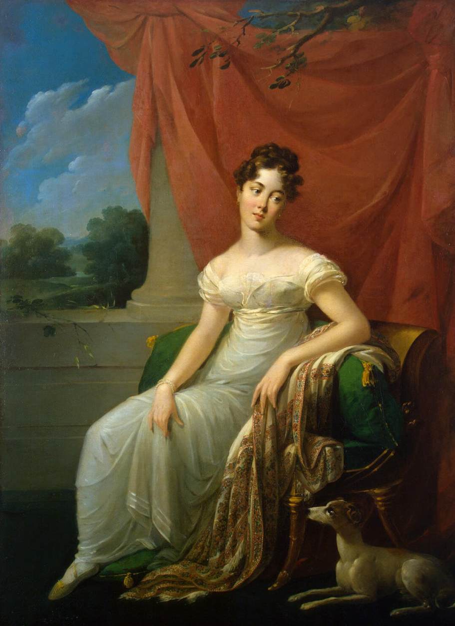 Retrato de Sofia Apraxin