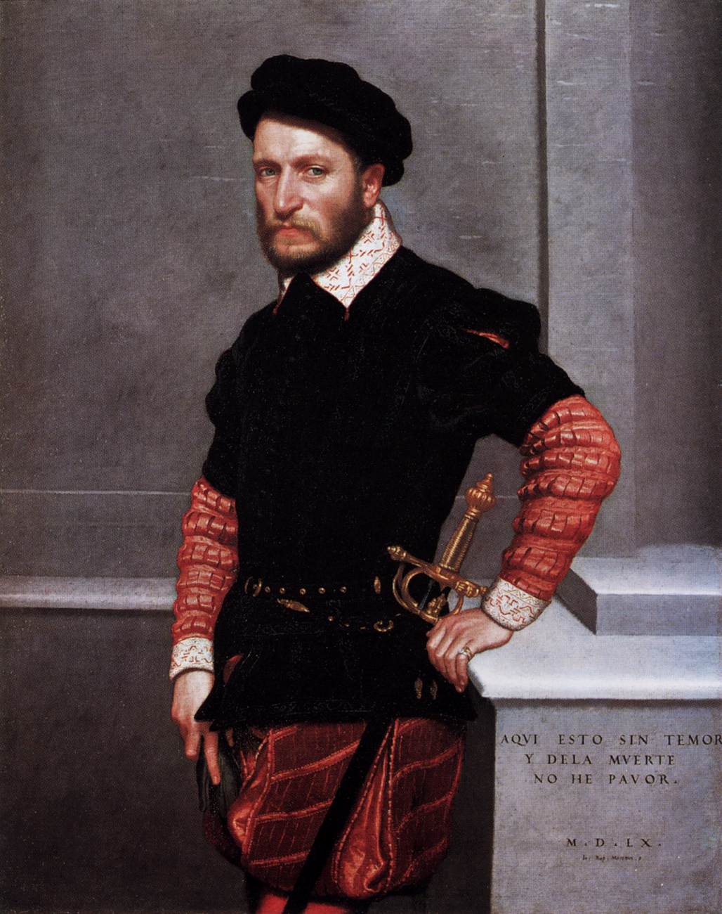 Retrato de Don Gabriel de La Cueva, Más Tardel Duque de Alburquerque