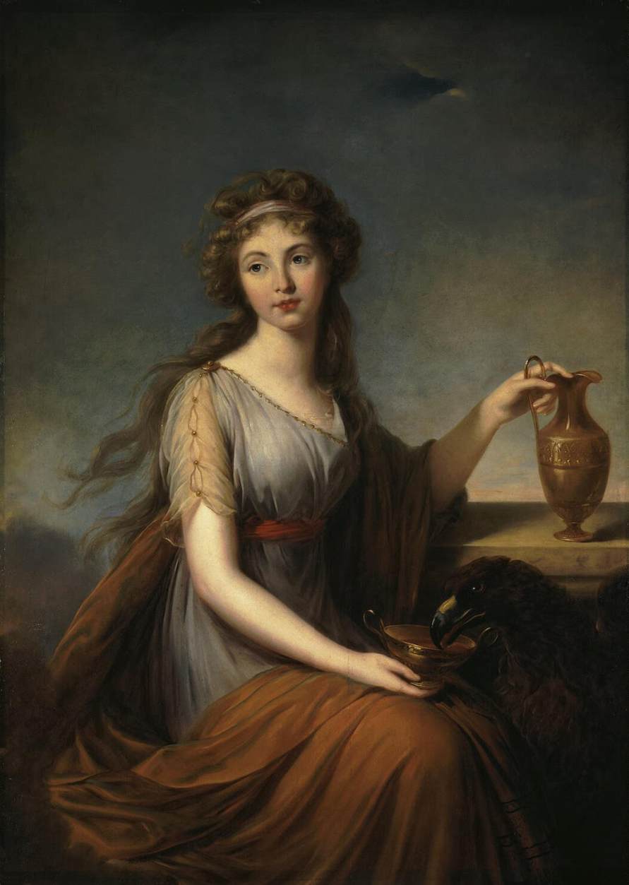 Portrait of Anne Pitt as Hebe