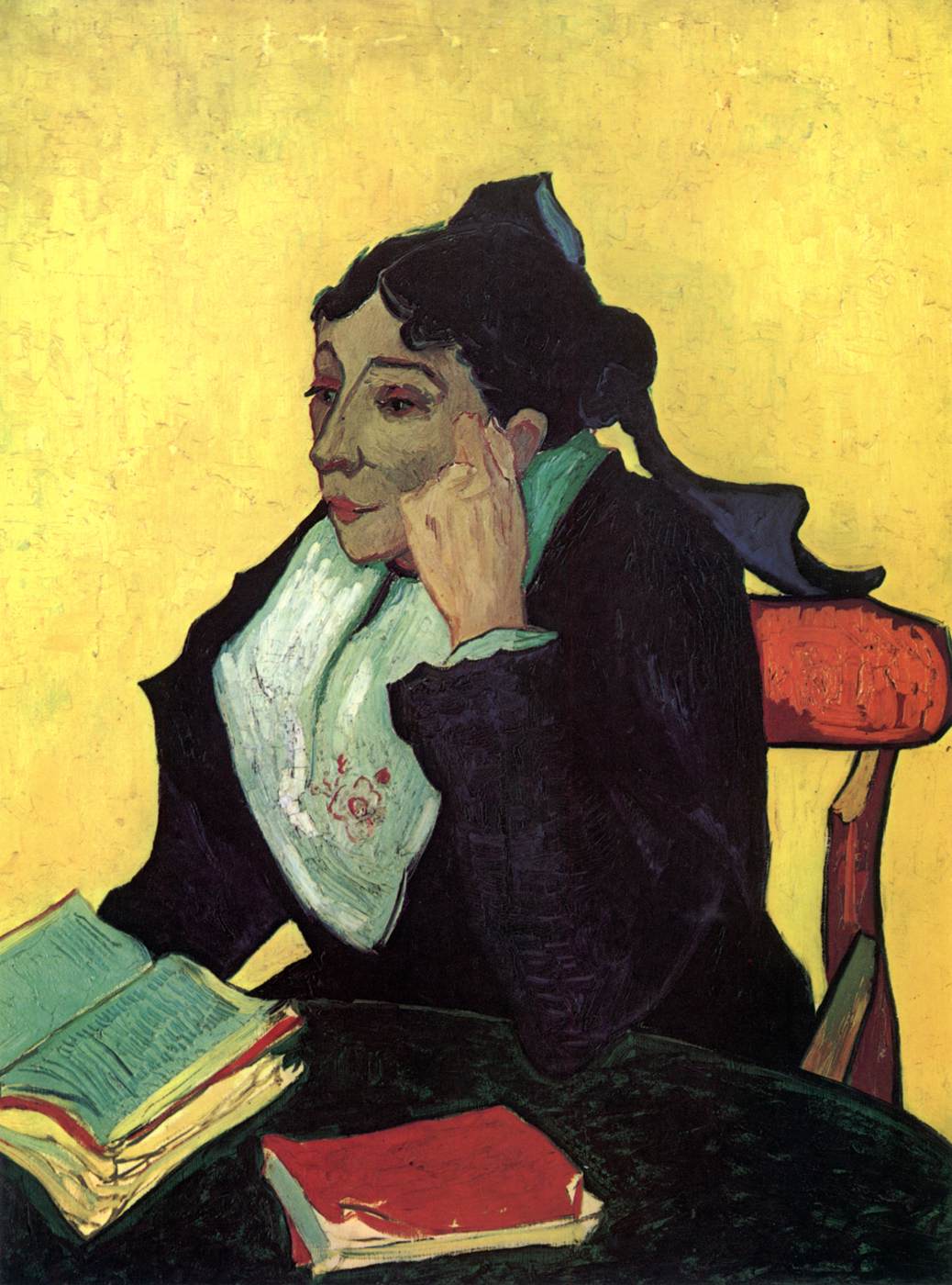 L'Arlésienne: Madame Ginaux avec des livres