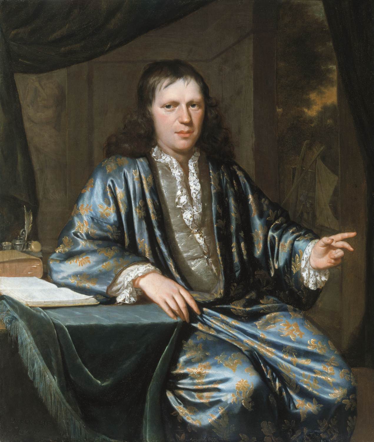 Portrait of Abraham Van Bleyswijck Guilliaamszn