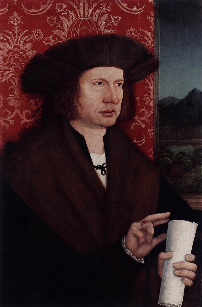 Portret van Dr. Georg Thannstetter