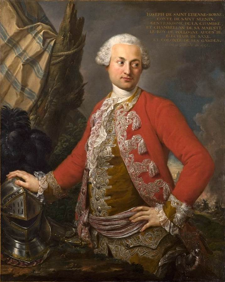 Portræt af José de San Etienne Borne