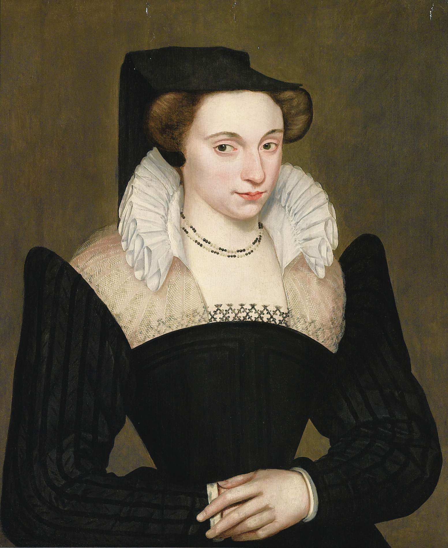 Portrait of a Lady in a Black Gown