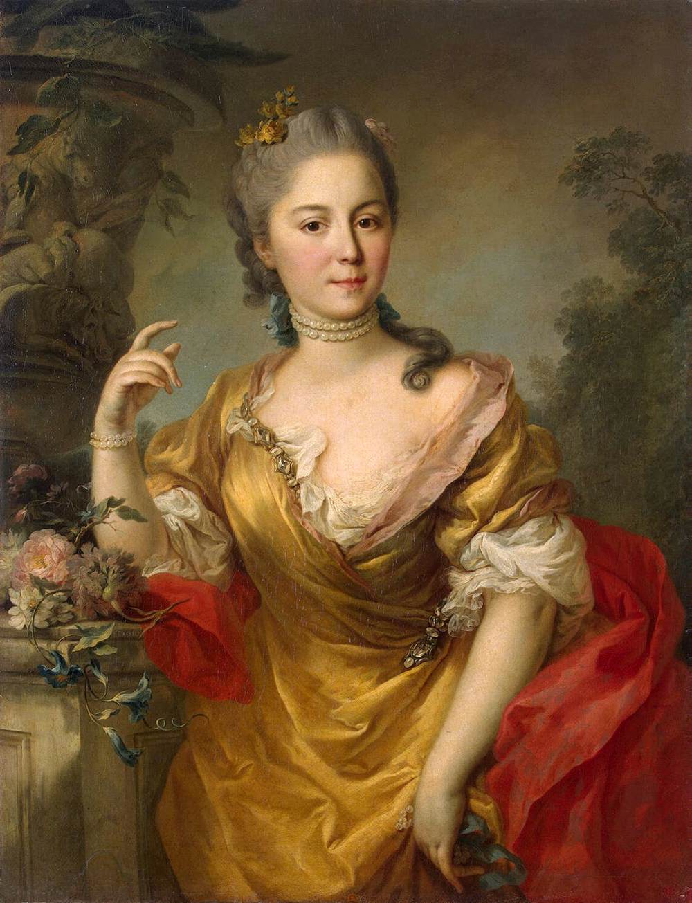 Portrait of Anna Chernyshova