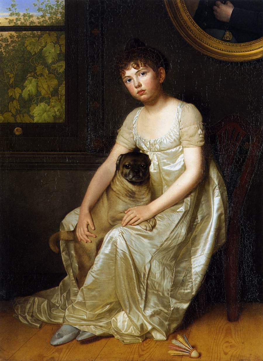 Retrato de Sylvie de La Rue