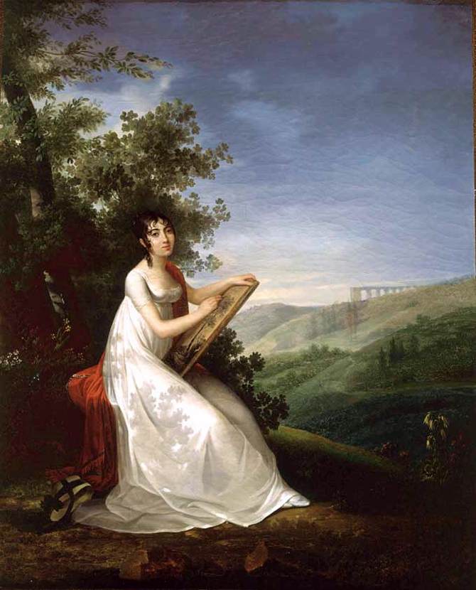 Retrato de Adèlie Auguié