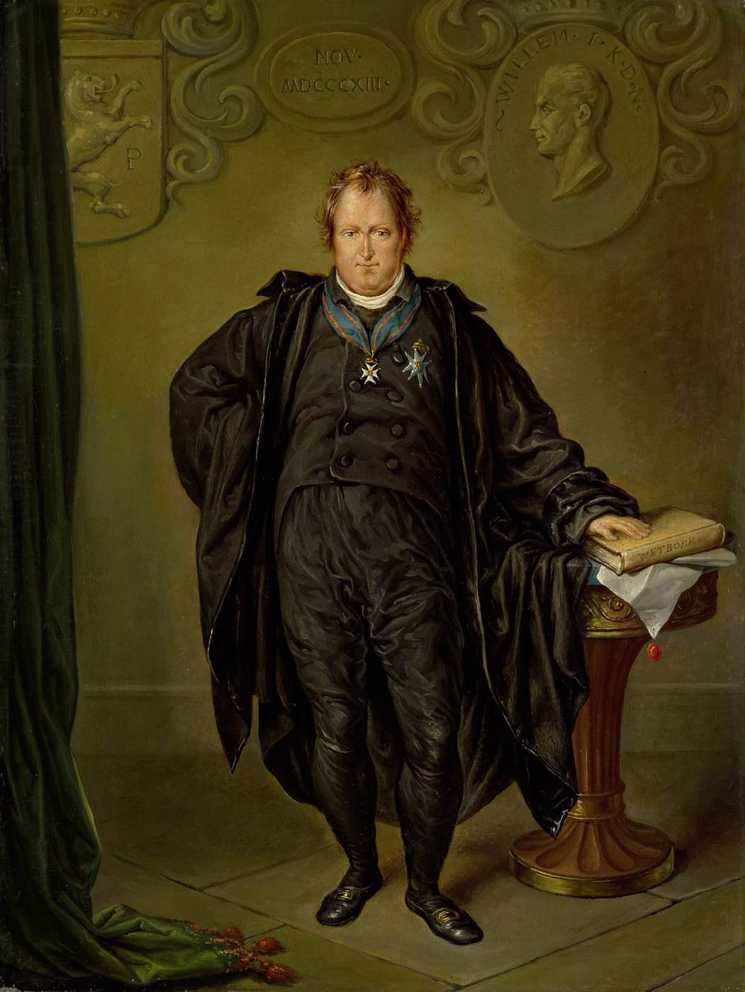 Portræt af Johan Melchor Kemper