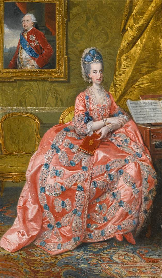 奥地利大奎萨·玛丽亚·阿马利亚·阿马利亚的肖像