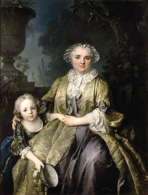 Retrato de uma senhora e sua filha