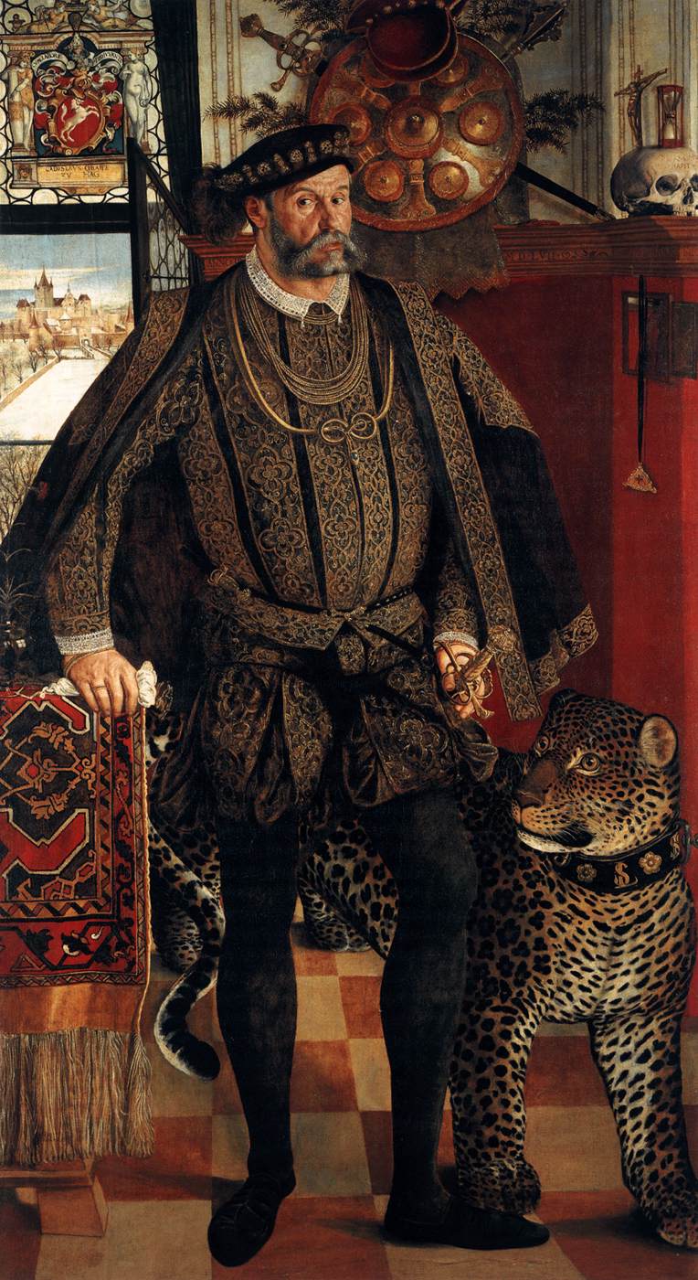 Portret van Ladislaus von Fraunberg, graaf van Haag