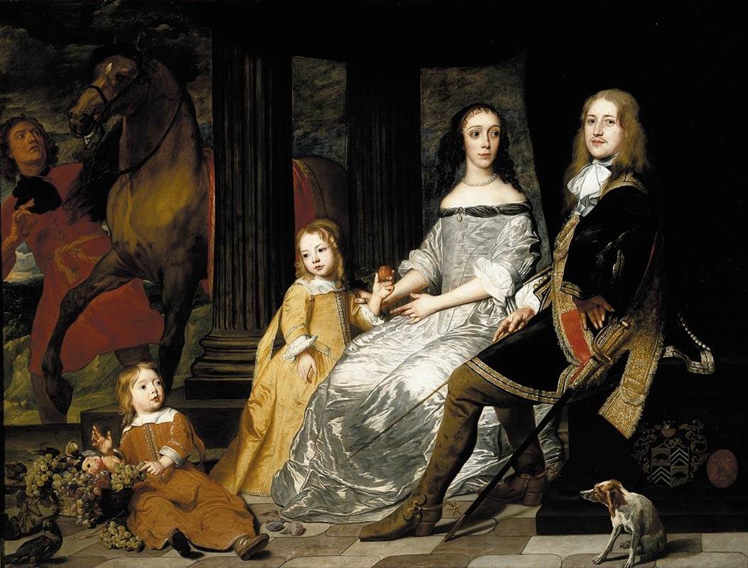 费利佩·范·德维夫（Felipe Van de Wever）和他的妻子的肖像