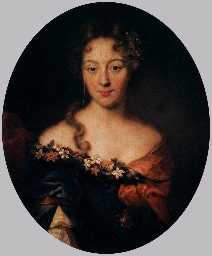 Portret Françoise-Margarite, hrabina Grignan